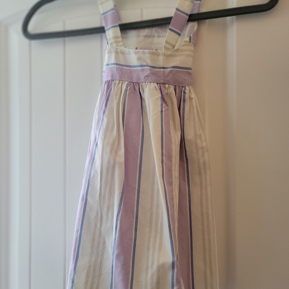 Toddler girls Janie and Jack summer striped halter dress sz 18-24mo - Picture 2 of 4
